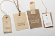 Free Top View Of Clothing Label Mock-Up Psd