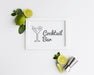 Free Top View Of Cocktail Concept Mock-Up Psd