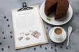 Free Top View Of Delicious Bakery Concept Mock-Up Psd