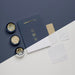 Free Top View Of Minimalistic Carnival Invitation With Selection Of Beads Psd