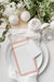 Free Top View Of Table Arrangement With Candles And Spring Menu Mock-Up Psd