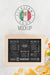 Free Top View Pasta And Blackboard Assortment Psd