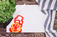 Free Top View Peppers On Table Psd
