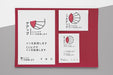 Free Top View Stationery Documents With Logo Mock-Up Psd