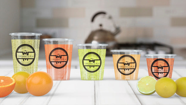 Free Transparent Smoothie Glass Mockup Psd