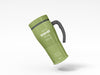 Free Travel Mug With Protective Cover Mockup Psd