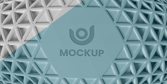 Free Triangular 3D Background Psd