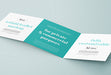 Free Trifold Square Leaflet Mockup