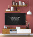 Free Tv In Living Room Mock Up Psd