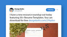 Free Twitter Tweet Ui Mockup Psd 2018