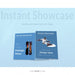 Free Two Blue Flyers Mock Up Psd