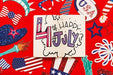 Free Usa Independence Day Mockup With Book Psd