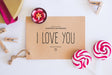 Free Valentine Elements Mockup Psd