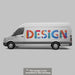 Free Van Mock Up Design Psd