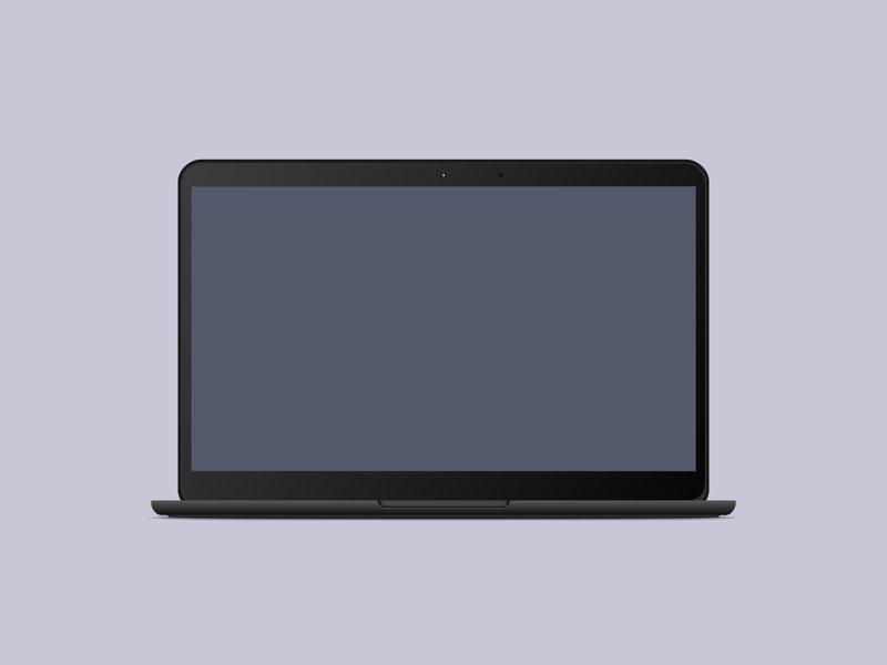 Free Vector Google Pixelbook Mockup