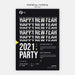 Free Vertical Flyer For New Year Party Psd