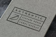 Free Vintage Denim Label Logo Mockup