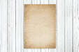Free Vintage Paper On A Wooden Background