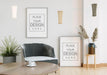 Free Wall Art Mockup, Canvas Or Picture Frame In Living Room Psd