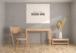 Free Wall Art Or Picture Frame In Living Room Mockup Psd