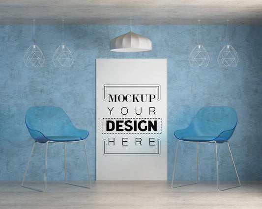 Free Wall Art Or Picture Frame In Living Room Mockup Psd