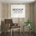 Free Wall Art Or Picture Frame In Living Room Mockup Psd