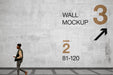 Free Wall Psd Mockup