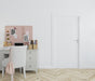 Free Wall With Blank Door Mockup Psd