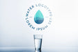 Free Water Logo Mockup On Copyspace Psd