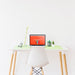 Free Website Mockup With Laptop On Desk Psd