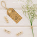 Free Wedding Label With Clothespins And Bouquet Of Flowers Psd