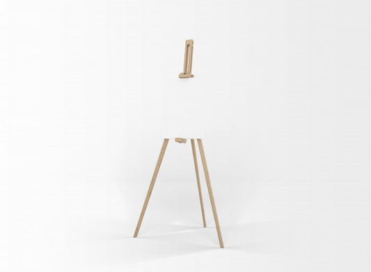 Free White Canvas On A Easel Psd
