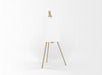 Free White Canvas On A Easel Psd