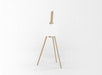 Free White Canvas On A Easel Psd