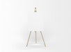 Free White Canvas On A Easel Psd