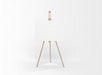Free White Canvas On A Easel Psd