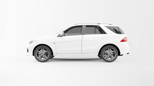 Free White Off Road Car Psd