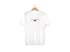 Free White Realistic T-Shirt Mockup