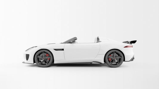 Free White Sport Car Psd