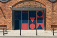 Free Window Sign Psd Mockup