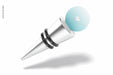 Free Wine Stopper Mockup, Floating Psd