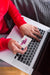 Free Woman Searching For Black Friday On Laptop Psd