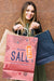 Free Woman With Shopping Bags Psd