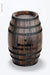 Free Wooden Barrel Mockup Psd