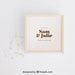 Free Wooden Box Mockup For Wedding Psd