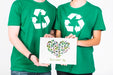 Free World Environment Day Mockup With Volunteer Couple Holding Paper Psd