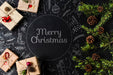 Free Wrapped Gifts For Christmas Eve On Table Psd