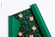 Free Wrapping Paper Mockup, Close Up Psd