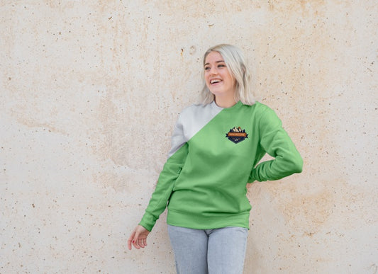 Free Young Woman With Hoodie Psd